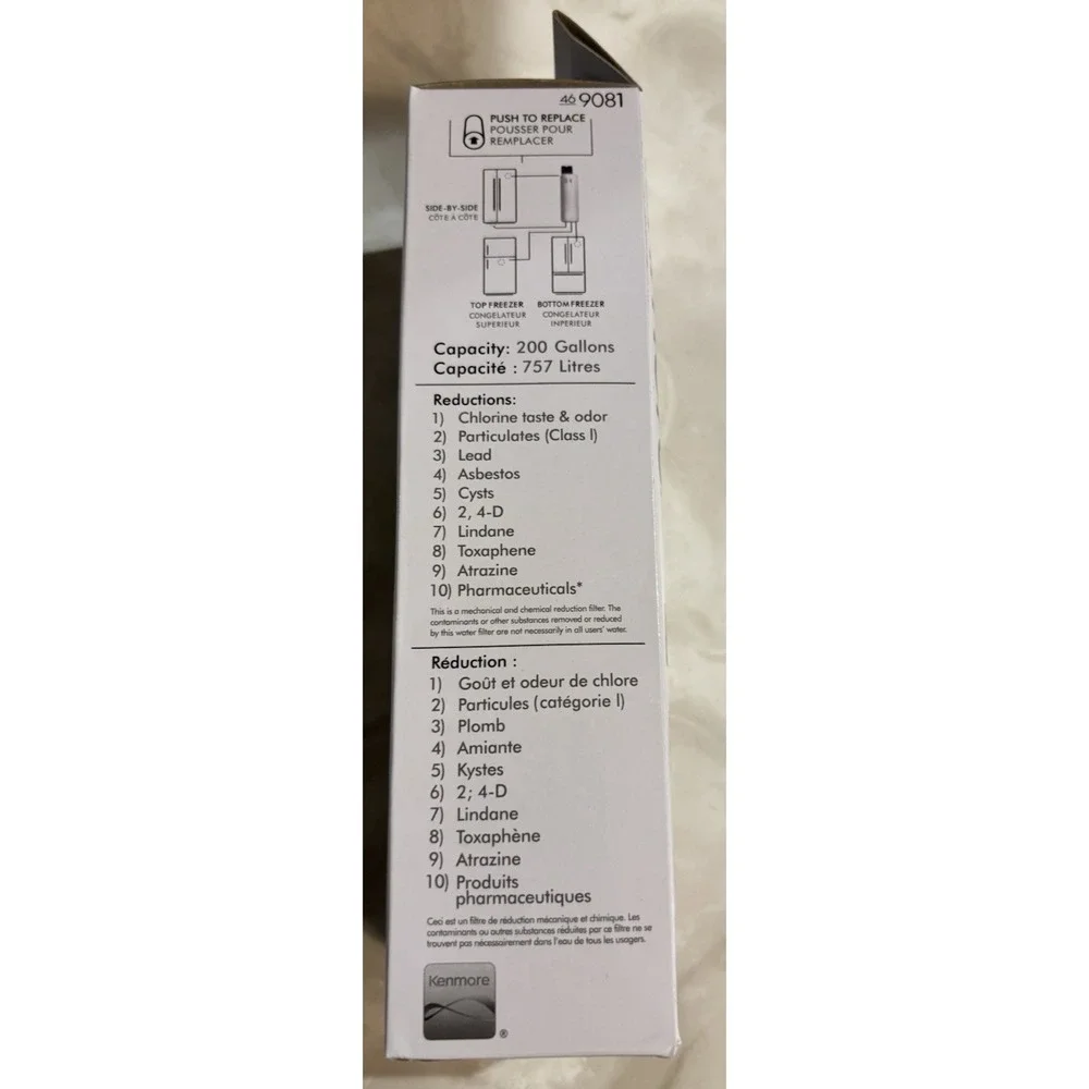Sealed Kenmore 46-9081 Refrigerator Water‎ Filter P8RFKB2L